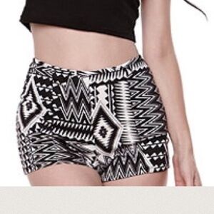 Nollie for Pacsun Aztec High Waisted Shorts